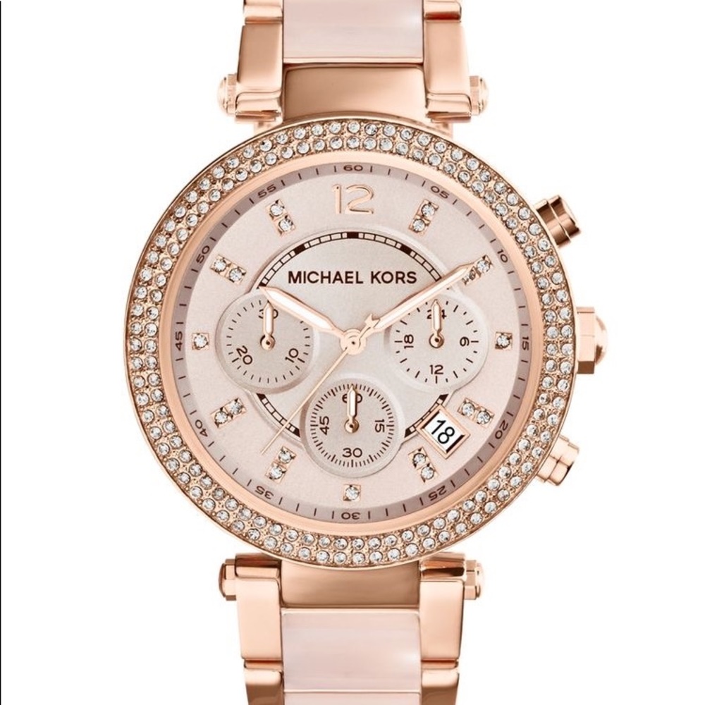 Rose Gold Michael Kors Watch